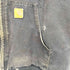 カーハート Carhartt 90s 革タグ USA製 企業ロゴ DUCK ACTIVE JACKET ダック地 裏地キルティング アクティブジャケット メンズ import:XL